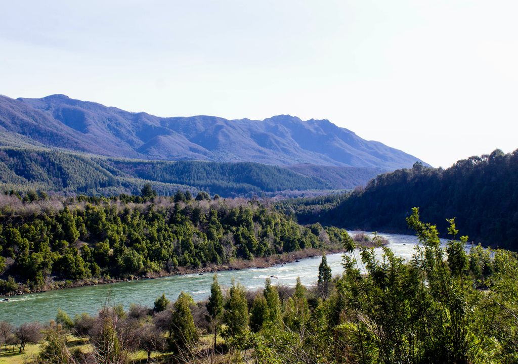 Río Biobío, Chile. Río Biobío, Chile.
