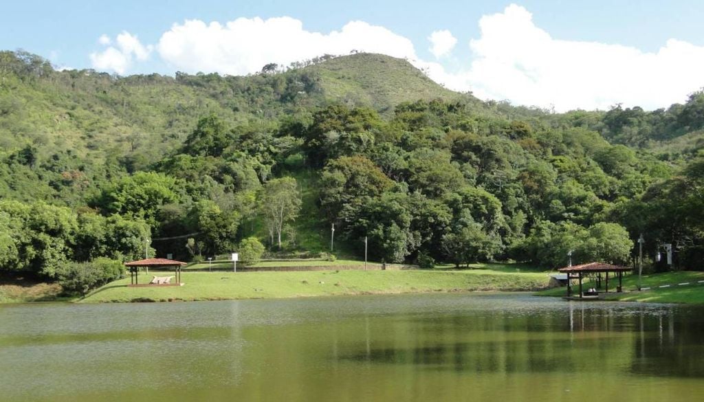 O Parque ecológico Pedro Mineiro, em Morungaba (SP). Crédito: Divulgação/Prefeitura de Morungaba.