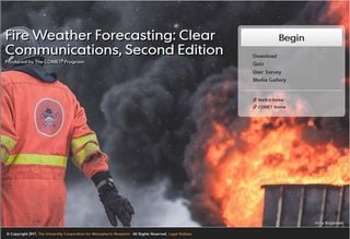 Estrategias de comunicación de apoyo a las decisiones durante los incendios forestales, 2º edición