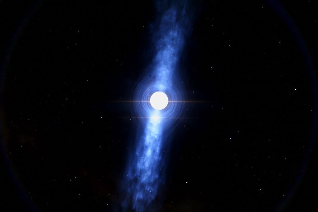 Un pulsar es como un faro cósmico en medio del cosmos que gira con una presición asombrosa.