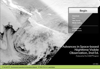 Estructuras atmosféricas y superficiales nocturnas observadas desde satélites especiales