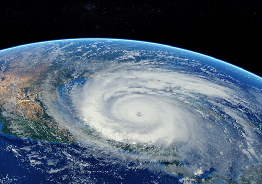 huracán NASA