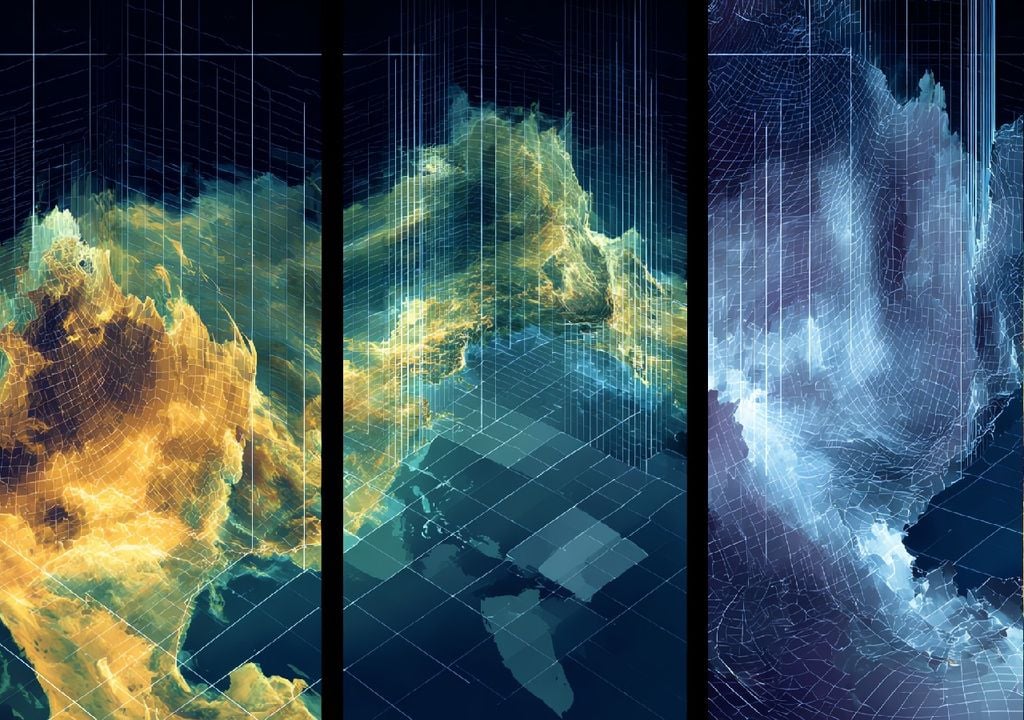 Os modelos regionais cobrem áreas limitadas, oferecendo maior resolução e mais detalhes topográficos do que os modelos globais