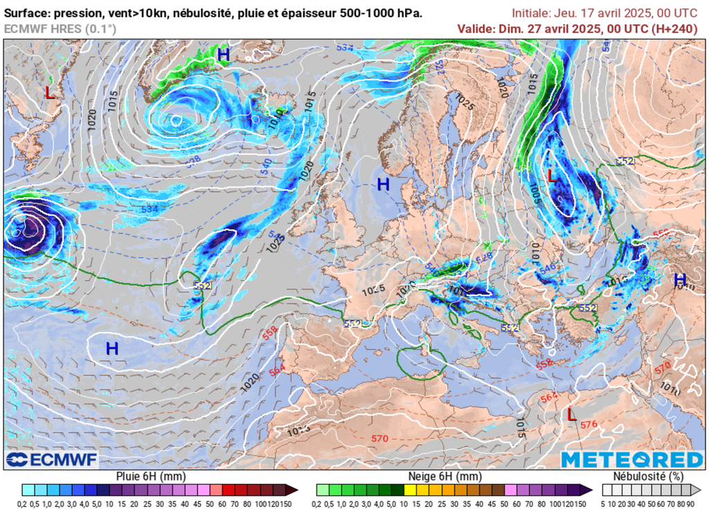 L'anticyclone devrait revenir d'ici la fin du mois !