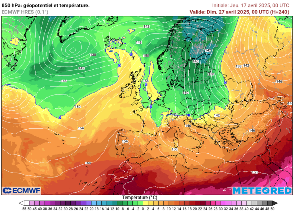 Un air frais pourra se présenter d'ici le week-end prochain, à minima en altitude.