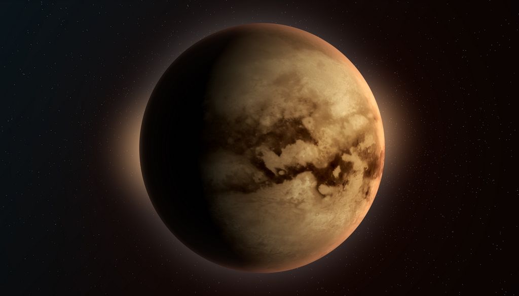 Titan Titan est le plus imposant satellite de Saturne et le seul corps du Système solaire (avec la Terre) à abriter des liquides stables à sa surface