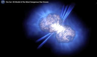 Eta Carinae la estrella más peligrosa conocida para la Tierra