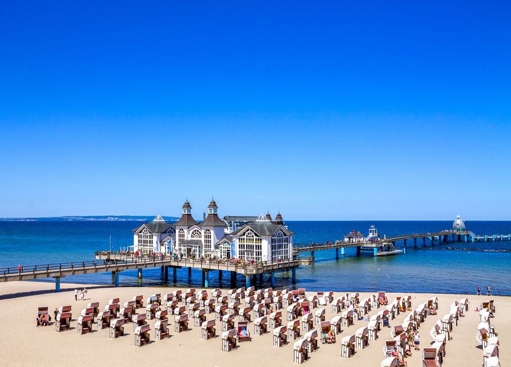 Sellin, la station balnéaire réputée de Rügen.