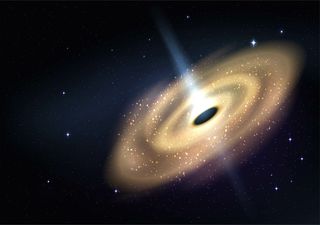 Telescopio capta nuevas y reveladoras imágenes de un agujero negro