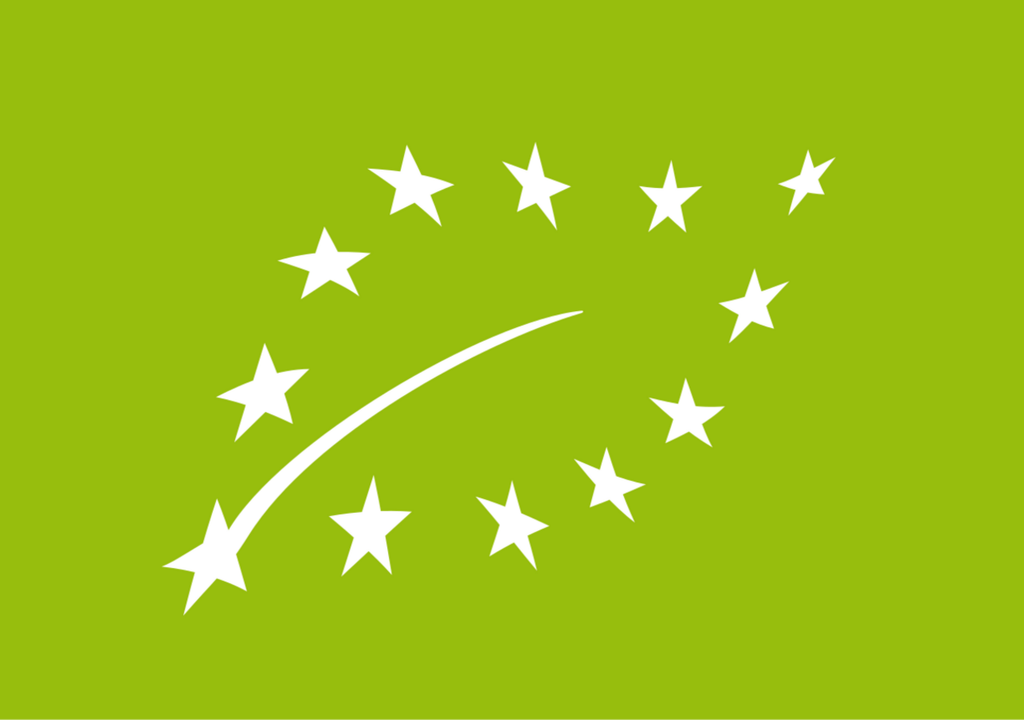 Logo „Euro-Blatt“ nach Verordnung (EG) Nr. 834/2007. Siegerentwurf eines Wettbewerbes für ein neues Logo 2010. Logo „Euro-Blatt“ nach Verordnung (EG) Nr. 834/2007. Siegerentwurf eines Wettbewerbes für ein neues Logo 2010.