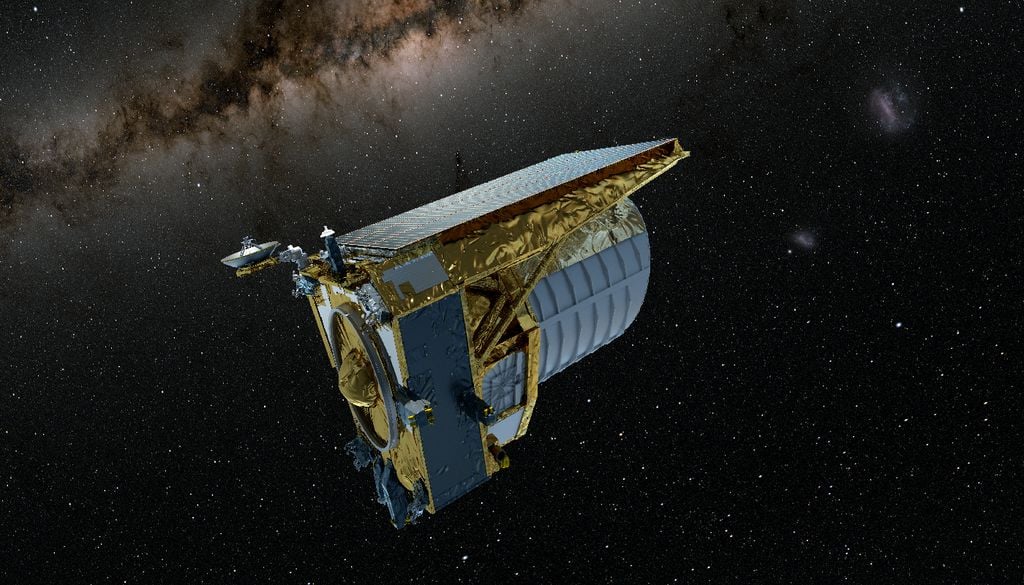 Euclid Rappresentazione artistica del telescopio spaziale Euclid. Credit: NASA/ESA