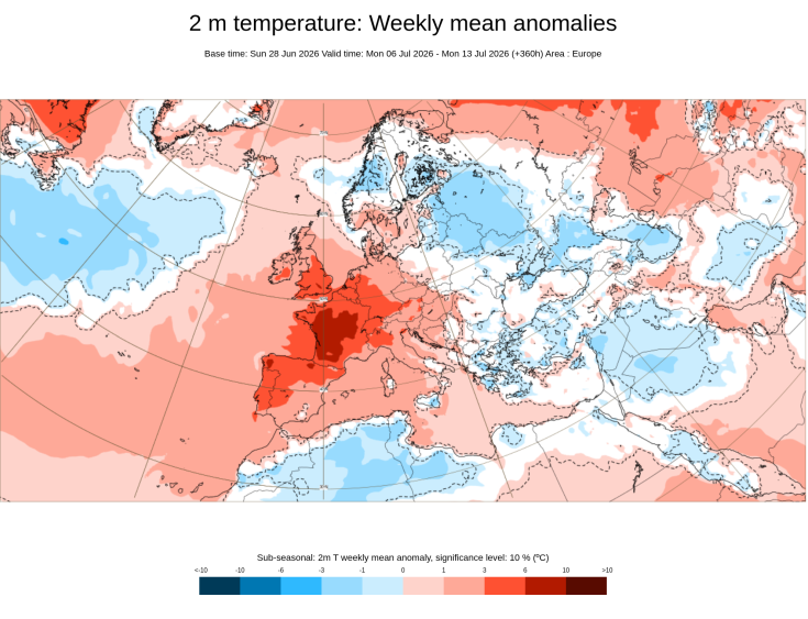&iquest;Podr&iacute;a Europa enfrentarse a la tercera ola de calor en 2026 tras dos olas de calor extremas?