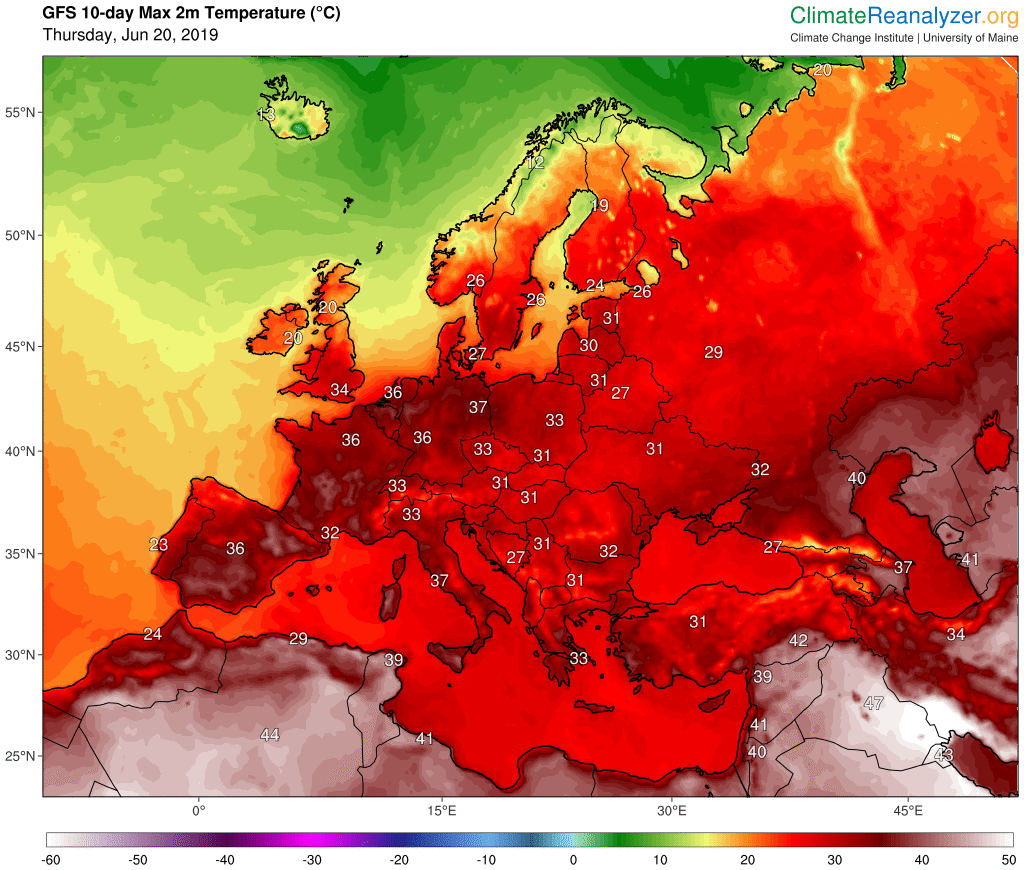 Europa a la espera de una ola de calor récord y potencialmente adversa