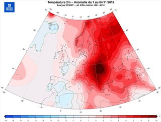 Europa central: récord de temperaturas agradables