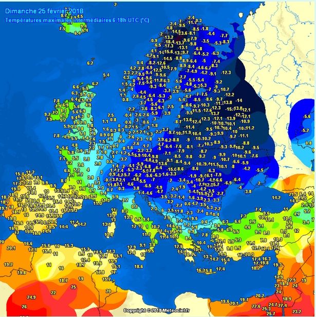 Europa Tirita De Frío: Avisos Activados Por Temperaturas Bajas Por La “siberiana”