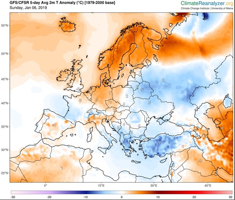 Europa Tirita De Frío: Nevadas En Zonas Del Mediterráneo Y Centro Europa