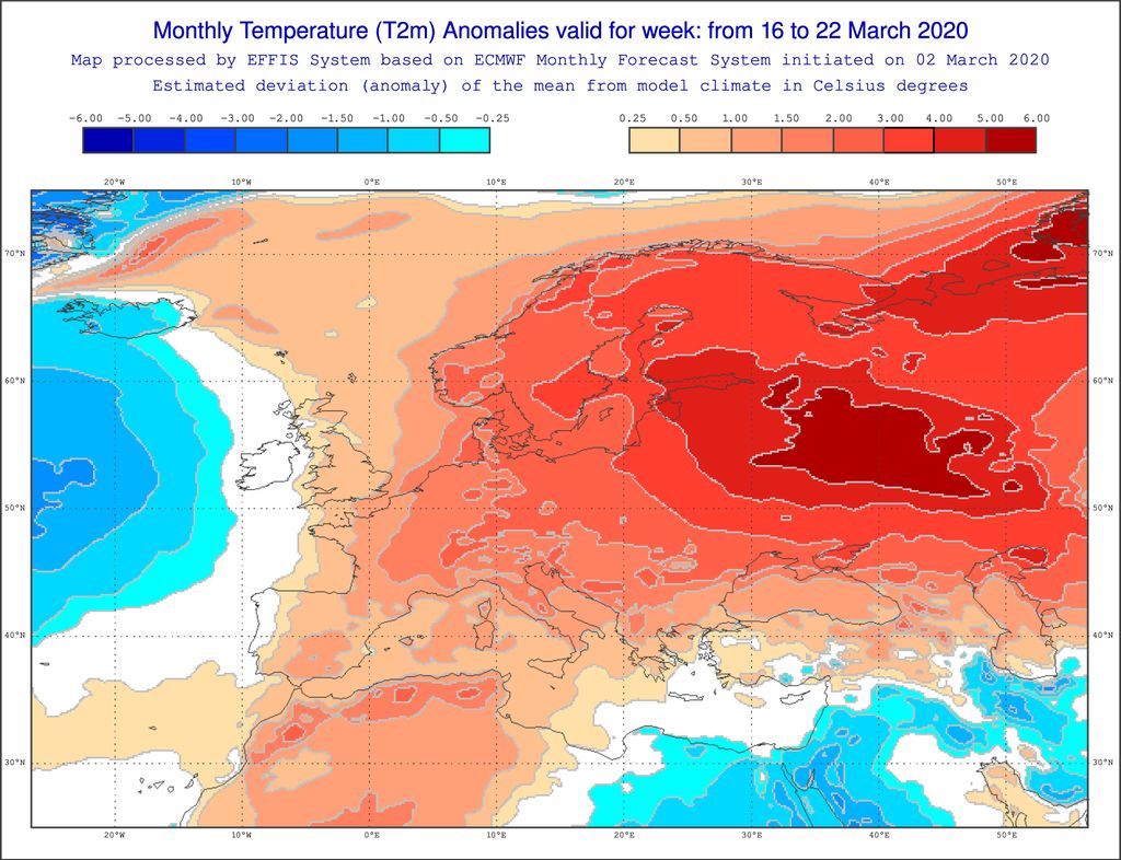Sehr warme Märzwoche