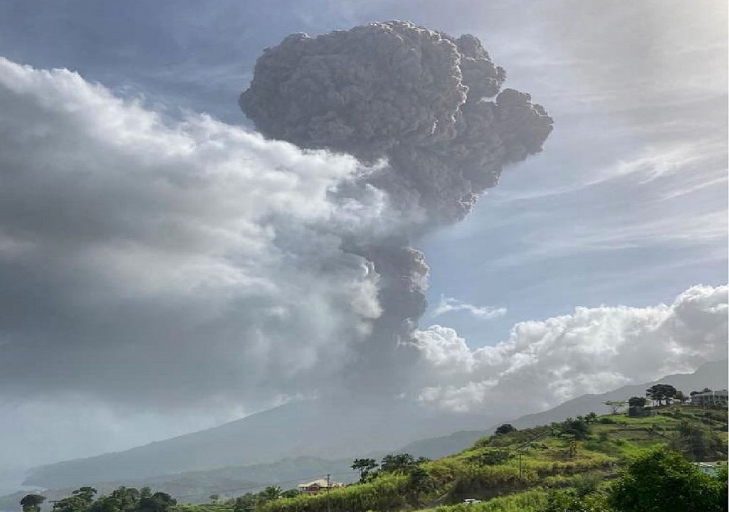 Volcán La Soufrière