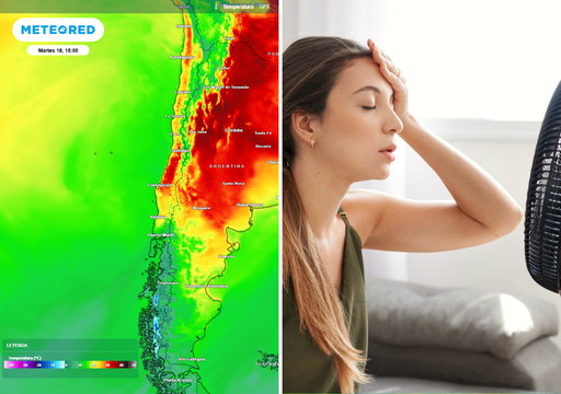 Evento de calor extremo se gesta para la próxima semana: "podría ser una semana compleja para el combate de incendios"