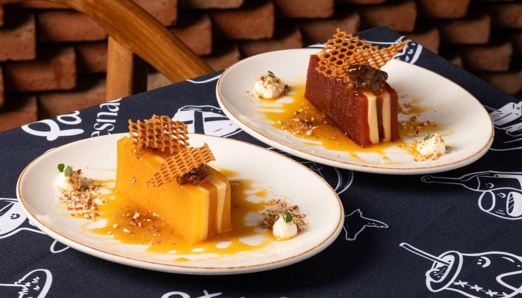 Postre vigilante Postre vigilante: el clásico argentino que combina queso con dulce de membrillo o batata.