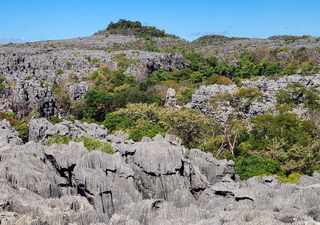 Evolução da paisagem de Madagáscar: uma história de duas fendas
