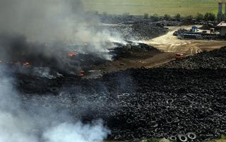Evolución del incendio de Seseña y actuaciones
