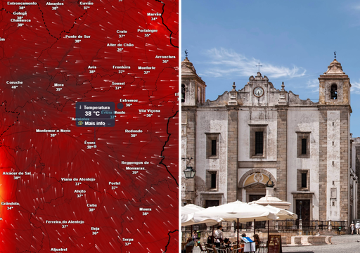 &Eacute;vora entre as 3 cidades candidatas a ultrapassar a sua m&aacute;xima absoluta de maio esta quarta-feira 27