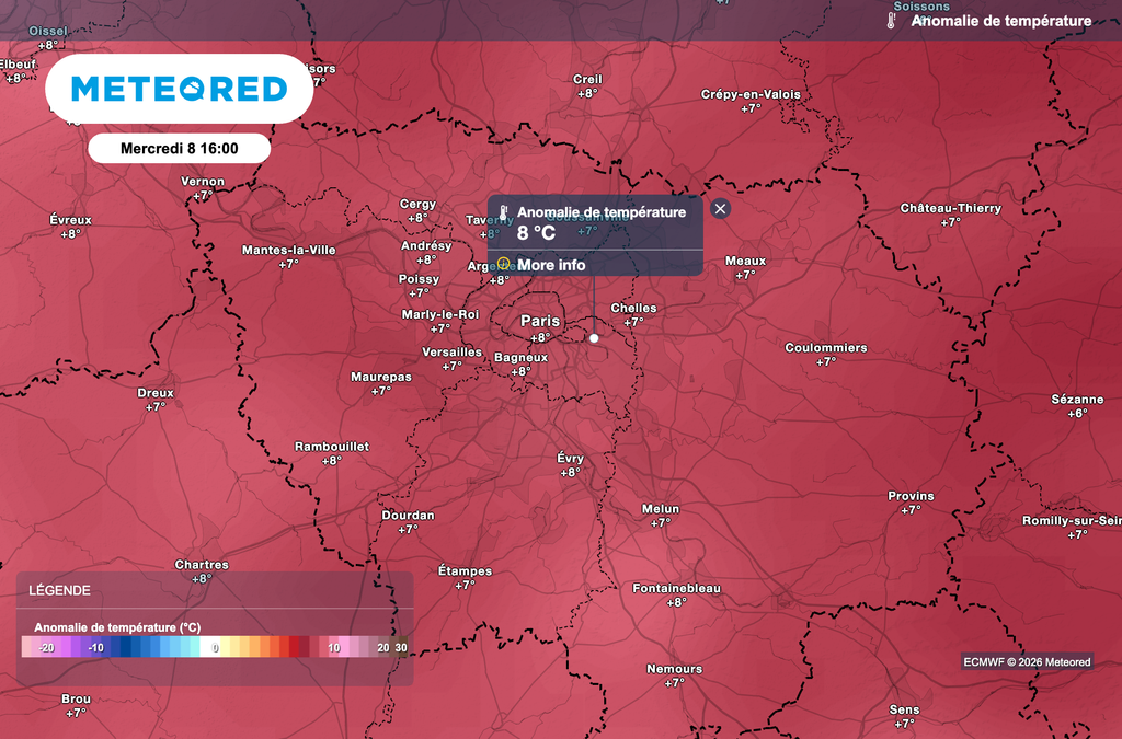Coup de chaud sur l'Île-de-France ce mercredi avec près de 26 degrés attendus à Paris !