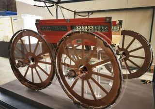 Exhiben 2000 años después un magnifico carro nupcial hallado en Pompeya