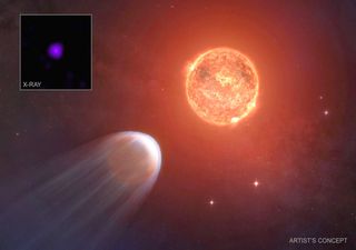 Un joven exoplaneta está perdiendo tamaño a un ritmo vertiginoso: la masa de la atmósfera terrestre en tan solo 200 años