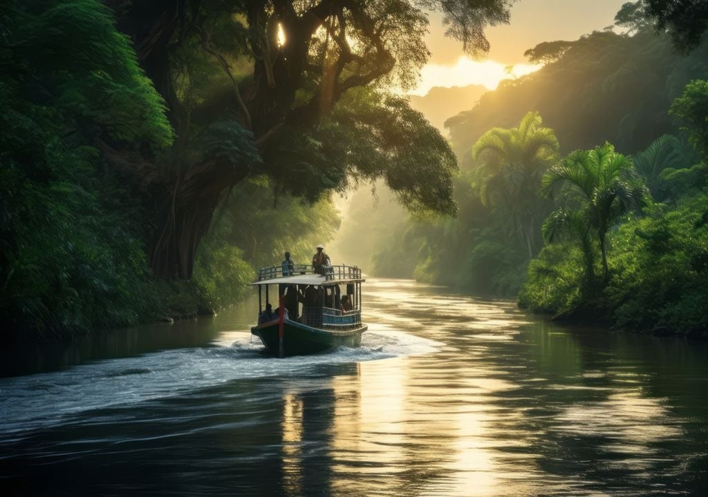 Rio Amazonas; Brasil; imagem ilustrativa