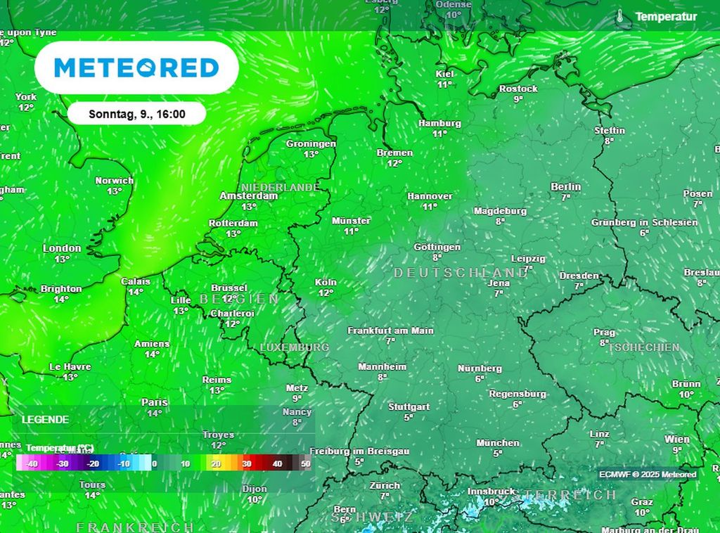 sonntag, kälter, deutschland sonntag, kälter, deutschland