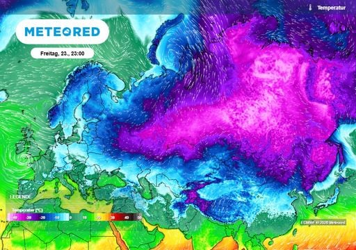 Experte Habermehl warnt: "Dort herrschen -45&deg;C" Diese K&auml;ltezunge rutscht jetzt Richtung Deutschland