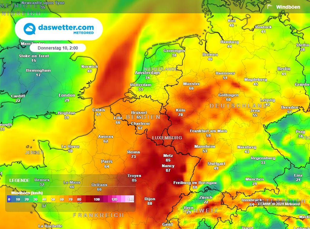 orkan, kirk, hurrikan