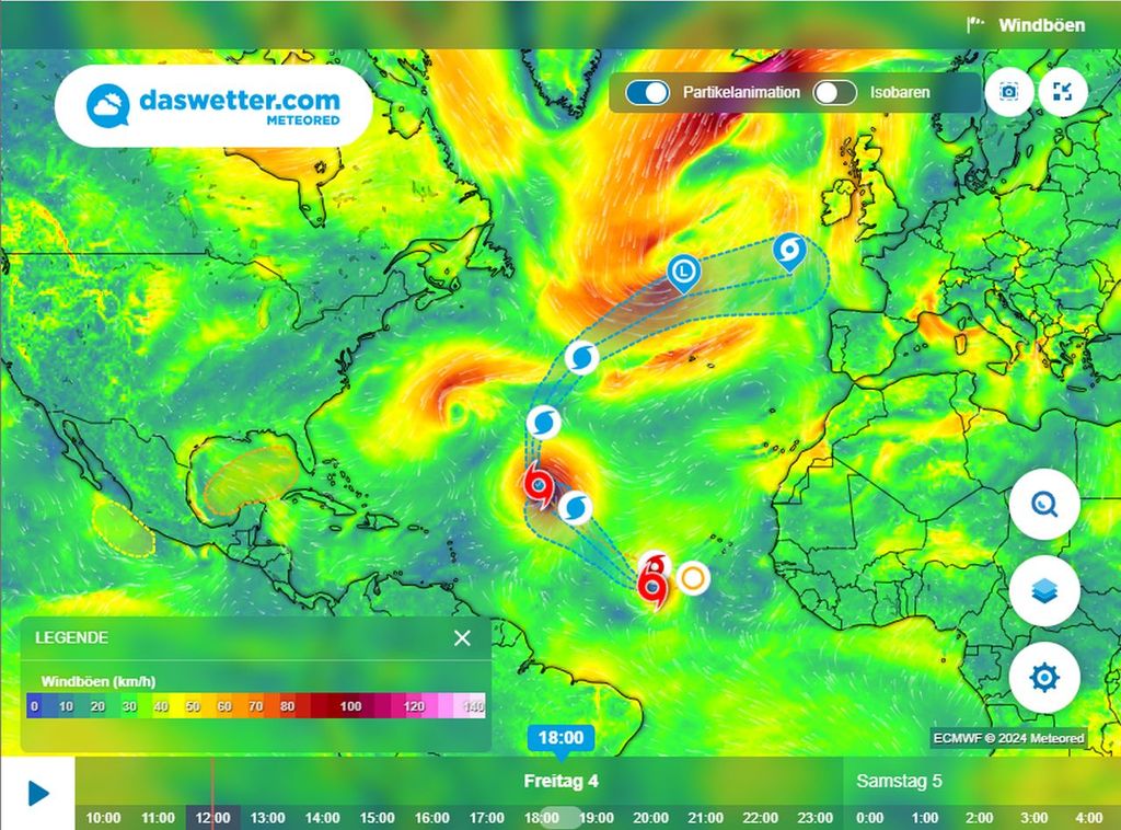 hurrikan, wetter, kirk