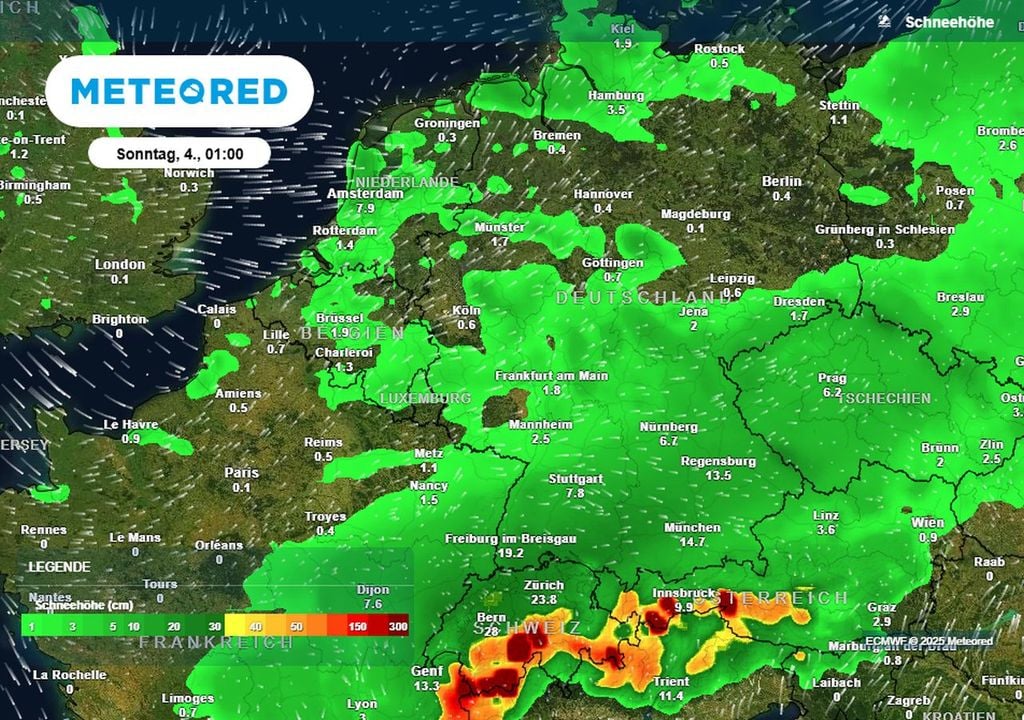 schnee, wetter, deutschland