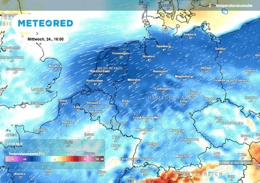 Experte warnt: "Frostschock zu Weihnachten" Ostwind treibt gef&uuml;hlte Temperaturen tags&uuml;ber bis minus 10 Grad