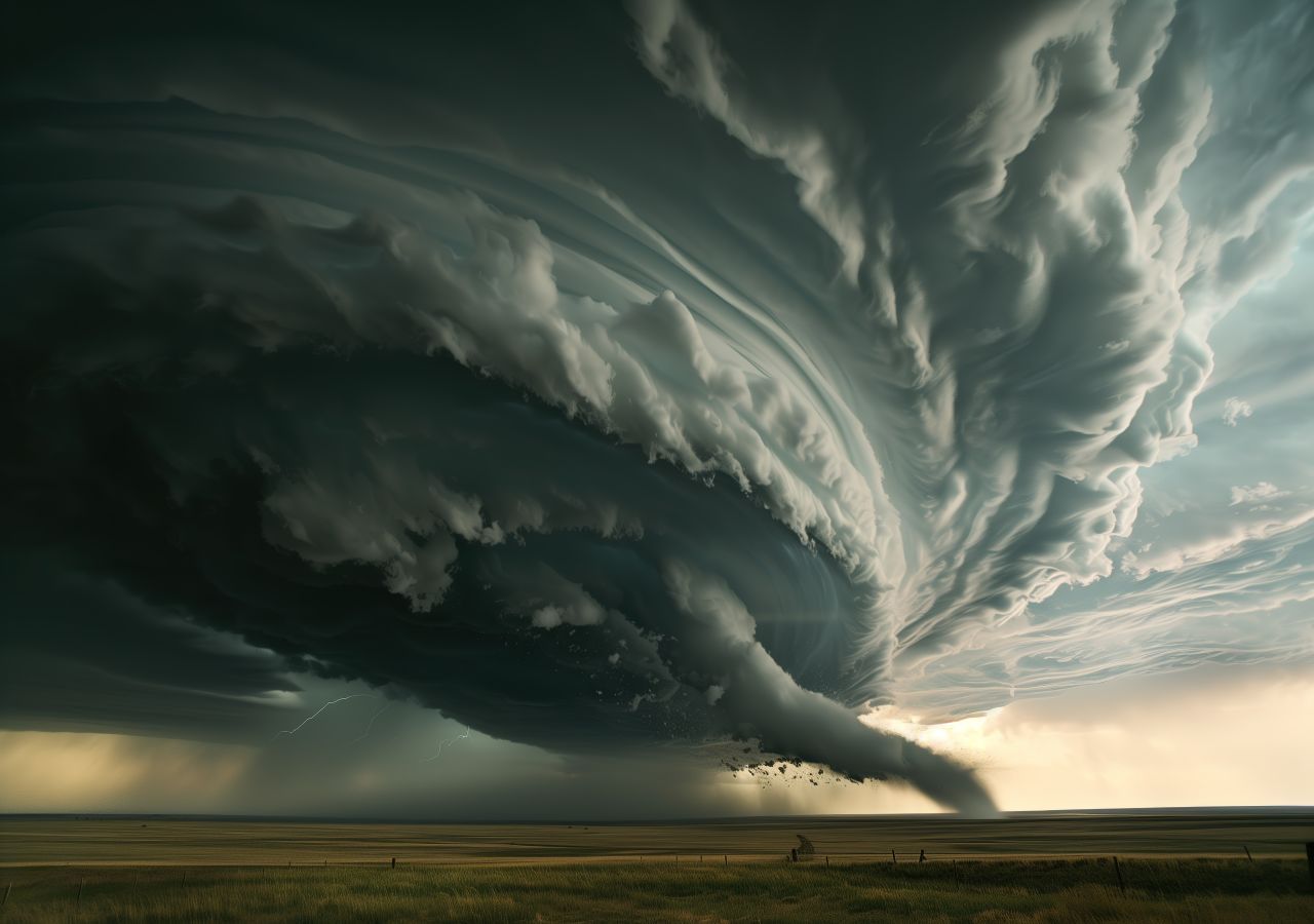 Superzellen können oftmals auch Tornados auslösen.