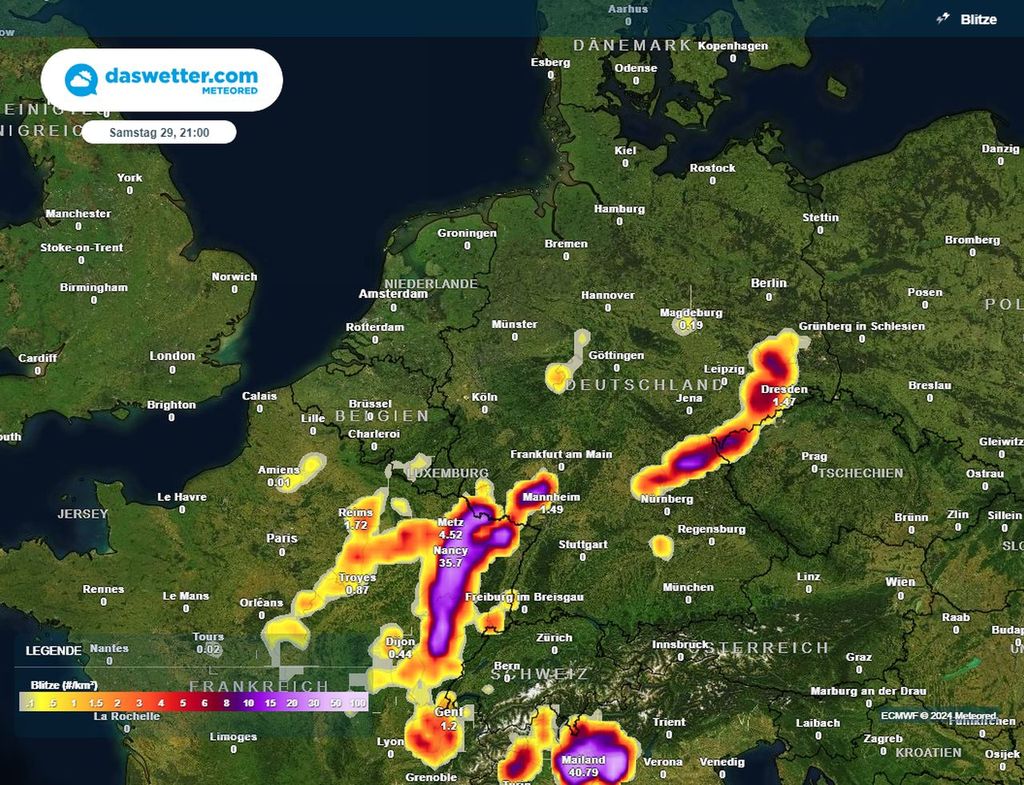 lage, gewitter, 21 Uhr lage, gewitter, 21 Uhr