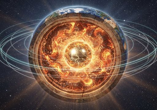 Expertos afirman en Nature que dos enormes masas de roca caliente influyen en el campo magn&eacute;tico de la Tierra