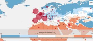Exploración mensual del clima, COVID-19 y almacén de datos climáticos