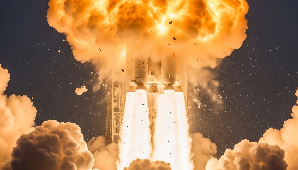 La fusée New Glenn a explosé sur le pas de tir n°36 de Cap Canaveral le 28 mai dernier