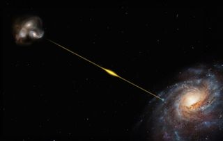 Alucinante: detectan una explosión galáctica de hace 8.000 millones de años y nos llega ahora