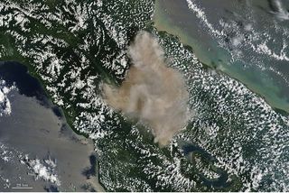 Explosión violenta de Sinabung