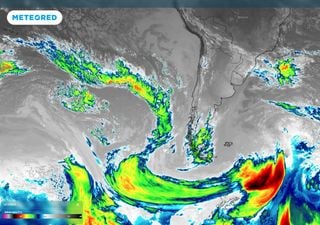 Extenso sistema frontal llega a Chile mañana: este es el pronóstico de precipitaciones de Meteored