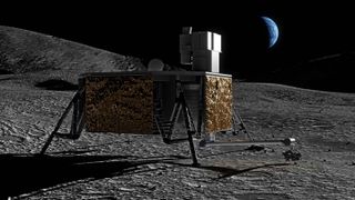 Extracción de oxígeno en la Luna