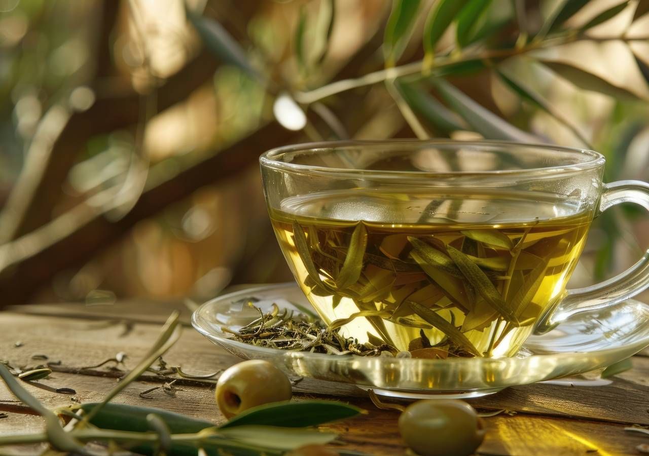 Infusión a base de hoja de olivo, una receta tradicional llena de beneficios saludables
