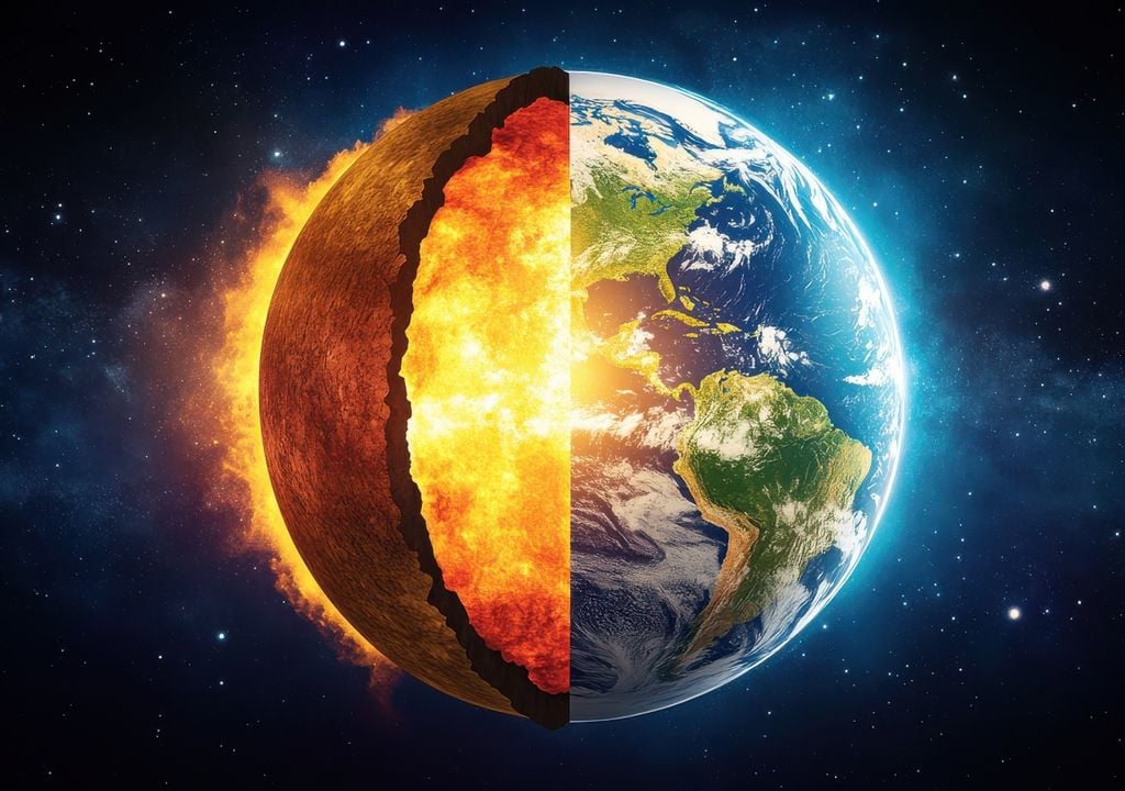 Earth mantle crust core Nazca plate