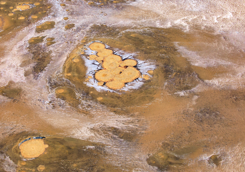 Kati Thanda–Lake Eyre, Südaustralien, Landschaft, Regenzeit Kati Thanda–Lake Eyre, Südaustralien, Landschaft, Regenzeit