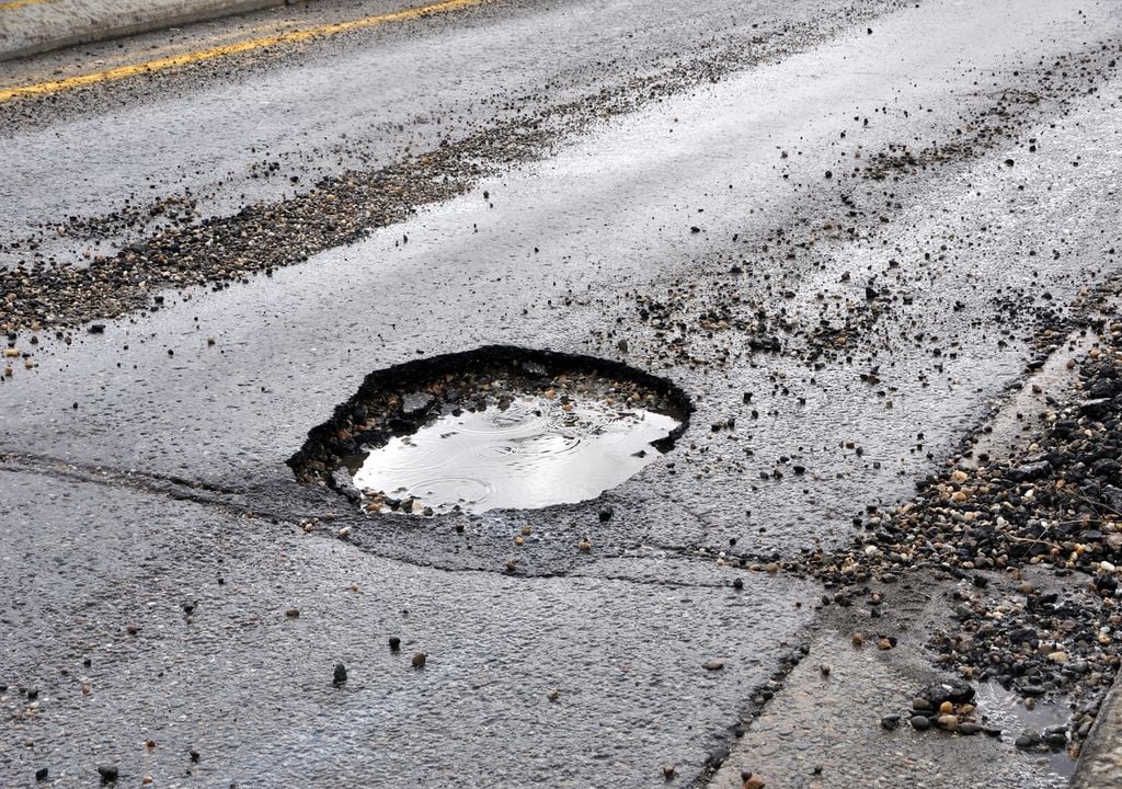 Extreme weather is causing a surge in reports of potholes